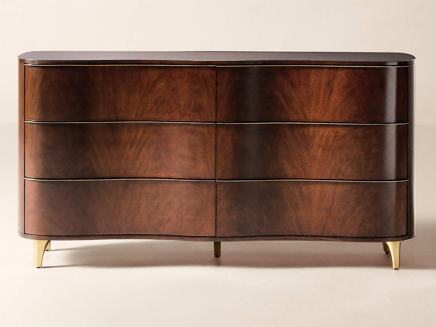 Walnut Wood Cabinet thumbnail 4